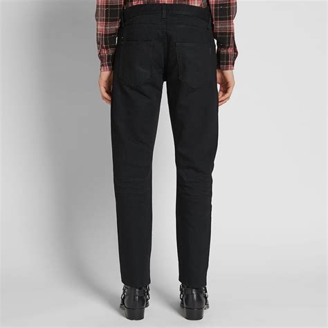 black ysl jeans|saint laurent slim fit jeans.